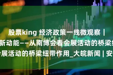 股票king 经济政策一线微观察｜国际展会激发经贸新动能——从南博会看会展活动的桥梁纽带作用_大皖新闻 | 安徽网