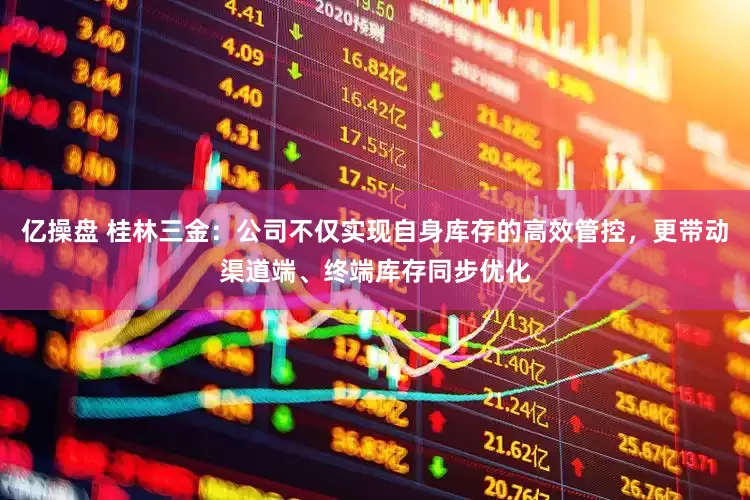 亿操盘 桂林三金：公司不仅实现自身库存的高效管控，更带动渠道端、终端库存同步优化