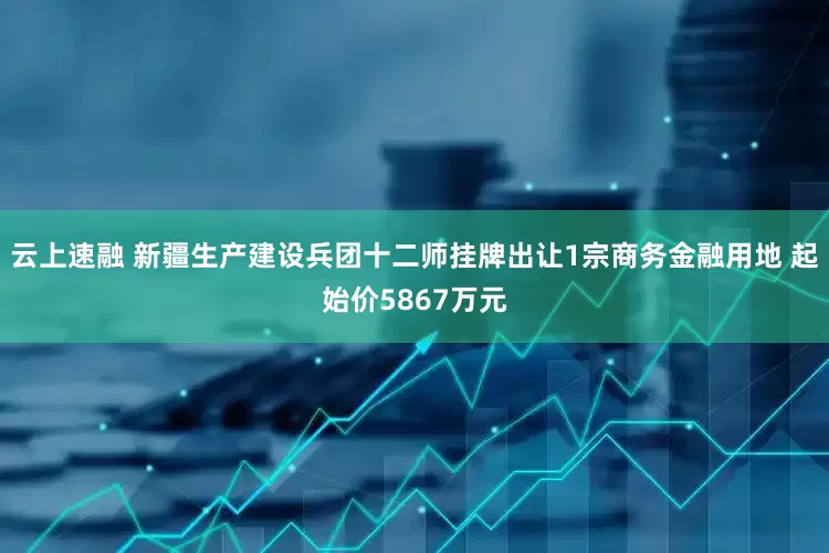 云上速融 新疆生产建设兵团十二师挂牌出让1宗商务金融用地 起始价5867万元